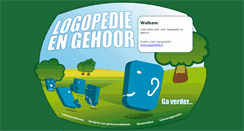 Desktop Screenshot of gehoor.logopedie.nl