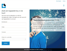 Tablet Screenshot of logopedie.nl